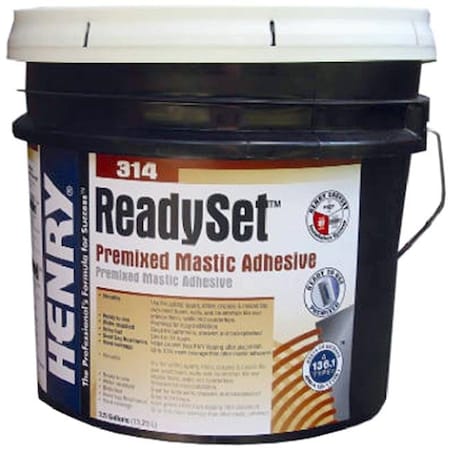 Ww Henry WW Henry 12257 No. 314 Premixed Mastic Adhesive 160838